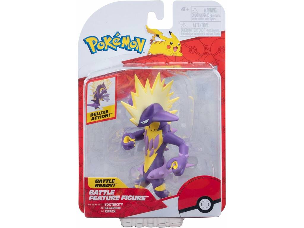 Figurine Pokémon avec mécanisme de combat