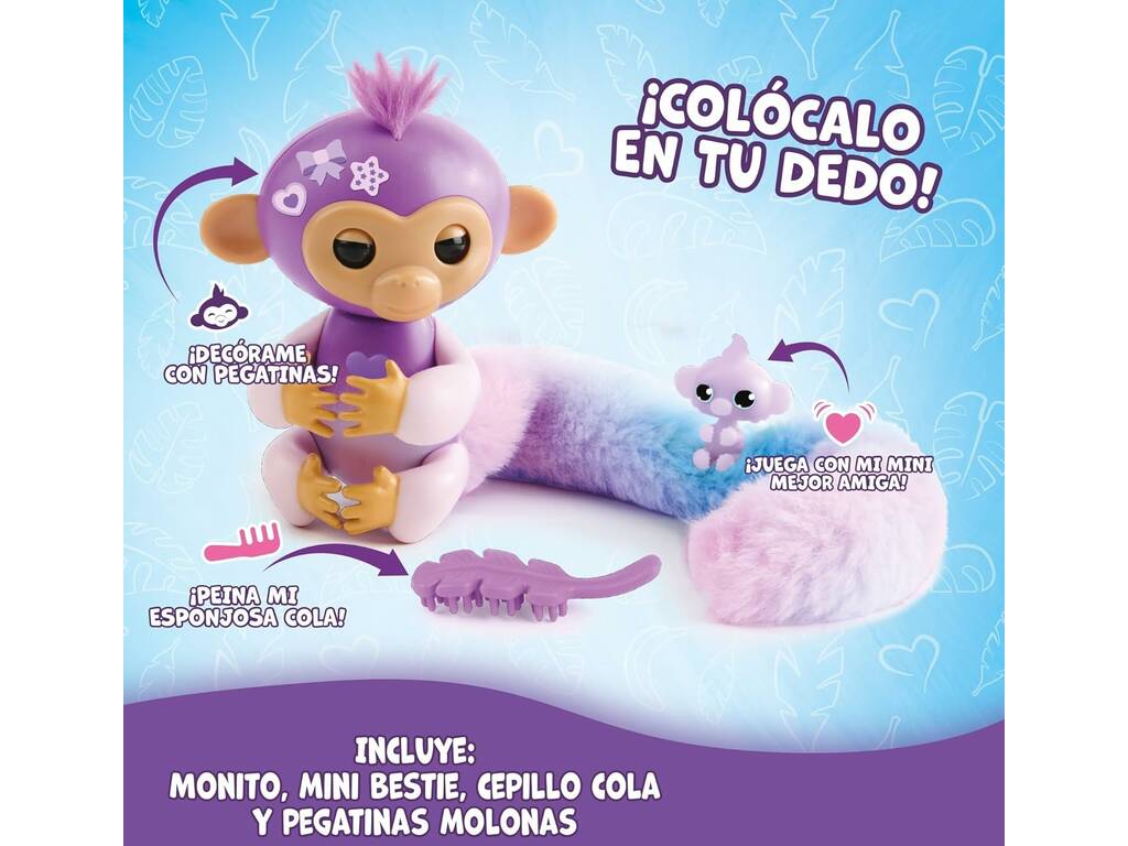 Fingerlings Queues surprises avec sons et réactions