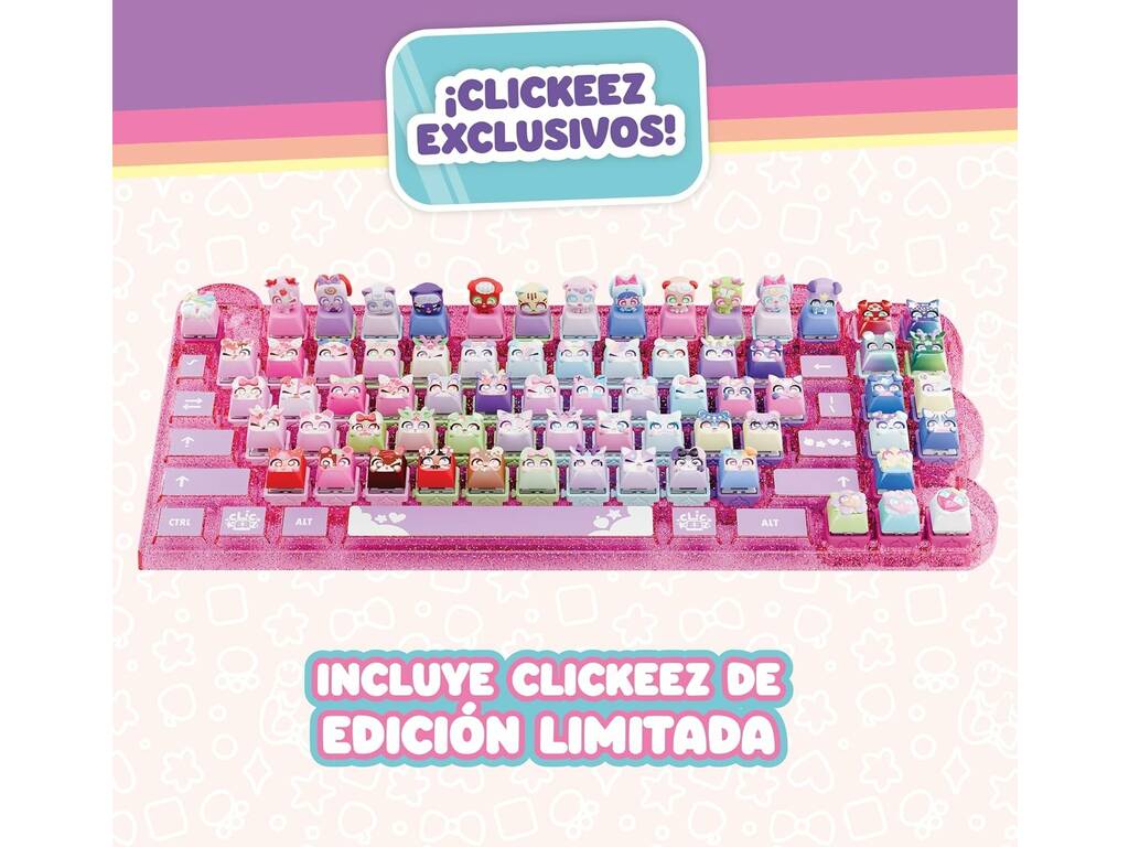 Clickeez Mega Pack avec clavier