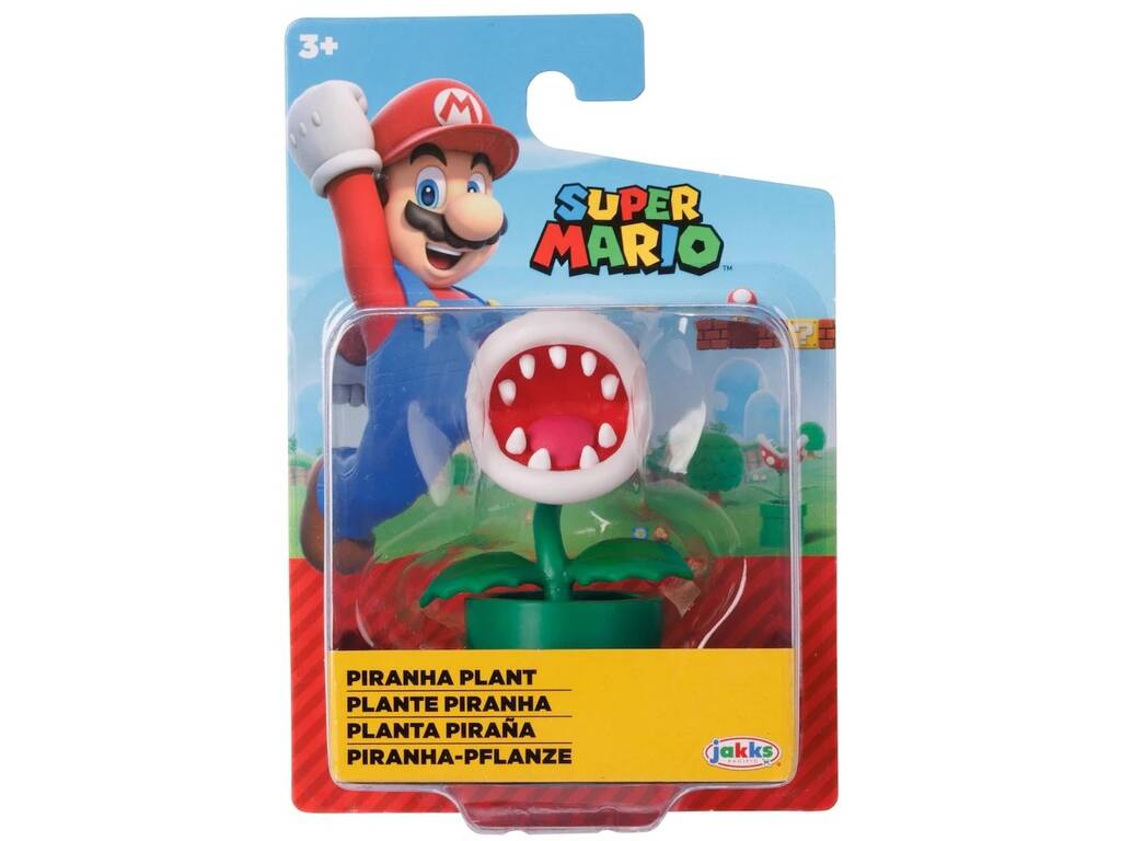 Super Mario Figura de Ação de 6 cm
