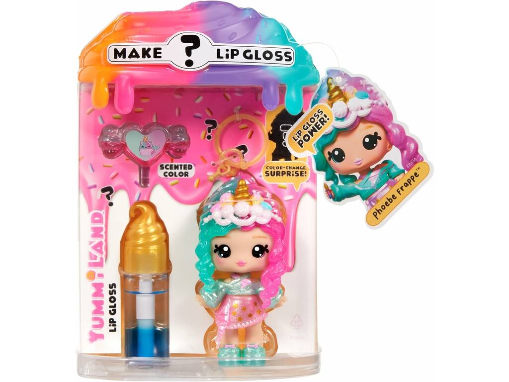 YummiLand Boneca com Lip Gloss