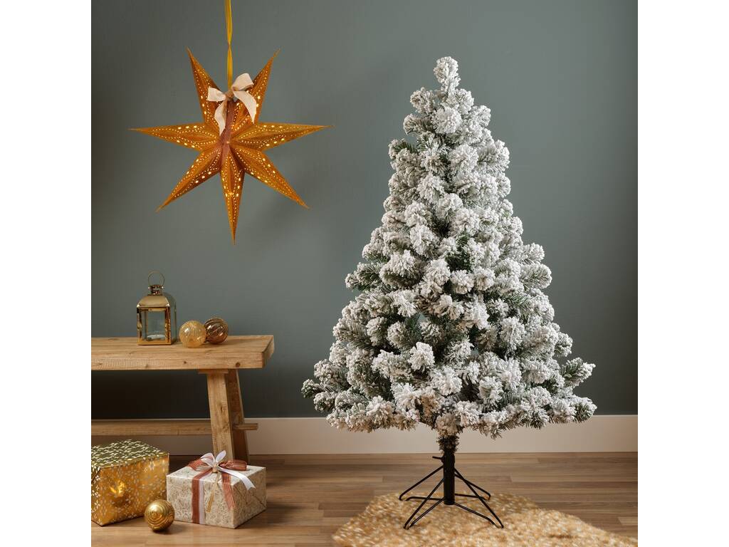 Sapin de Noël Imperial Nevado de 150 cm avec 340 branches Everlands
