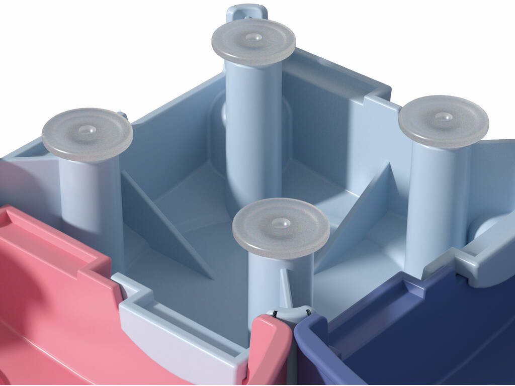 Encaixáveis Bunder Lançador de Dardos Graffiti com 8 Dardos