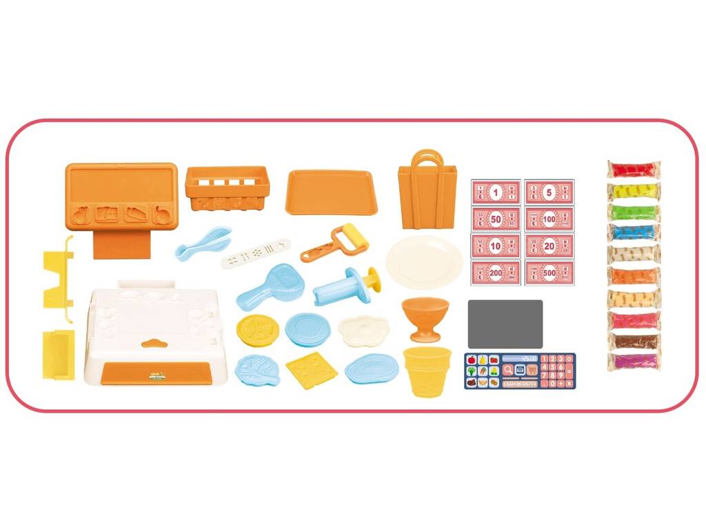 Pâte à modeler Set Caisse enregistreuse