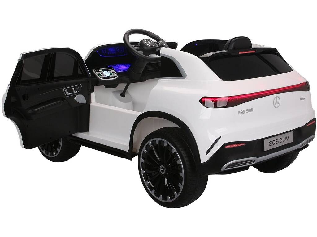 Voiture décapotable Mercedes Benz EQS SUV radiocommandée à piles