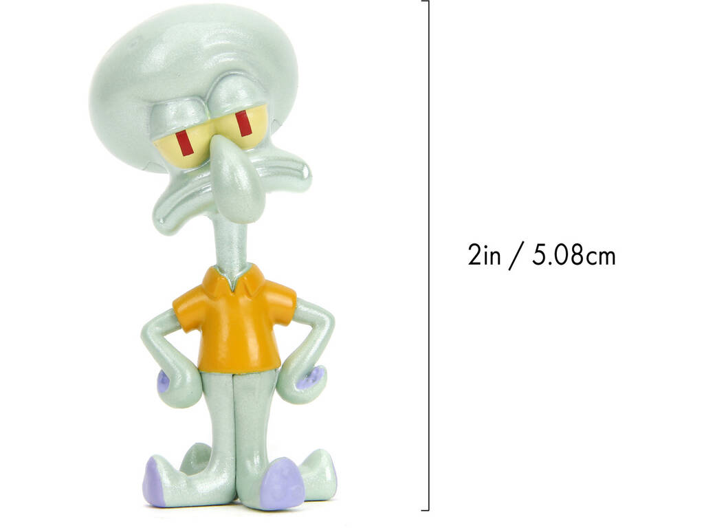 Metalfigs Bob l'éponge Figurine métallique de 7 cm