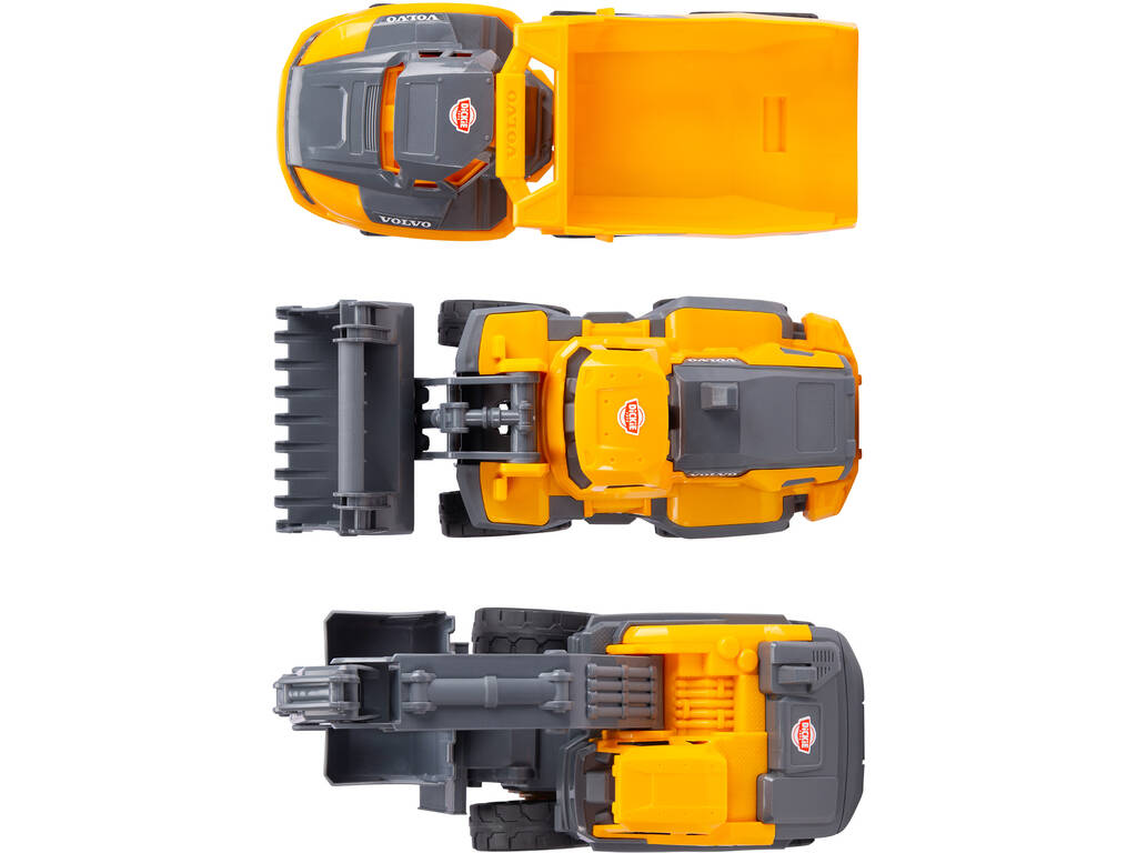 Lot de 3 véhicules de chantier Volvo 26 cm.