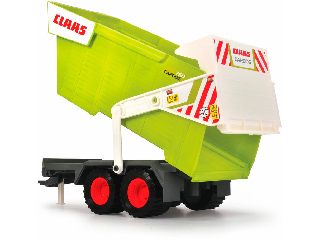 Tracteur et Remorque Claas de 64 cm avec Lumières et Sons