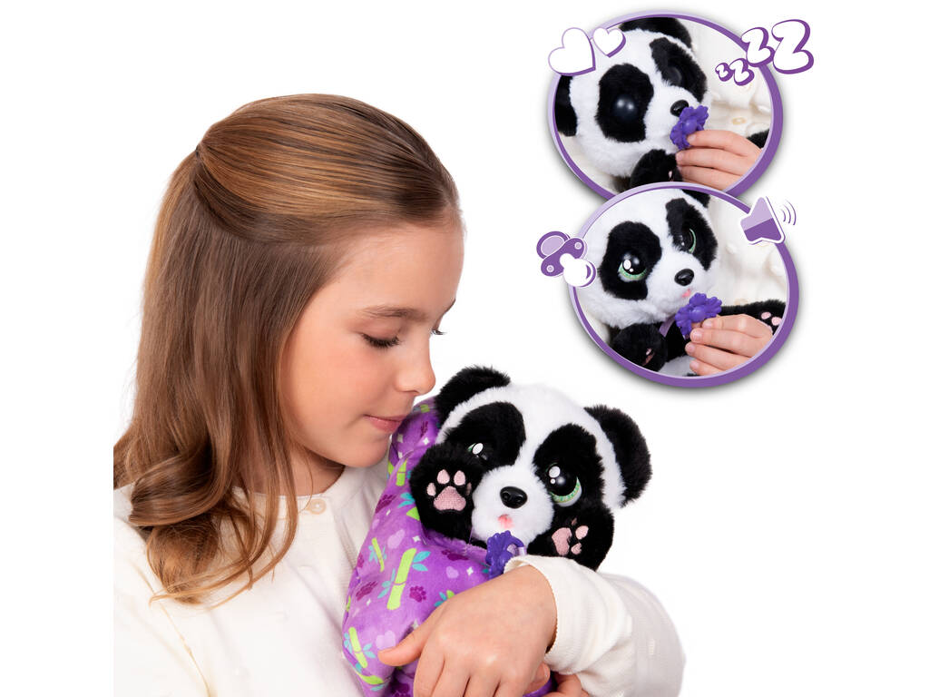 Baby Paws Peluche interactive Panda