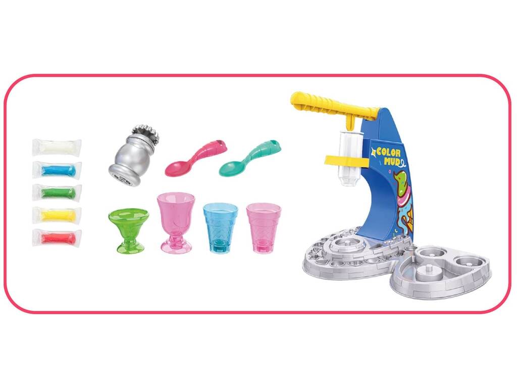 Pâte à modeler Set Fabrique de glaces