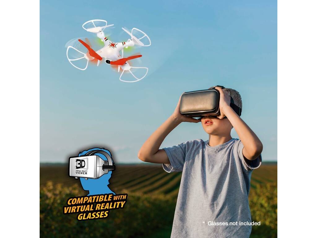 Xtrem Raiders Dron Radio Control Fly Cam con WiFi