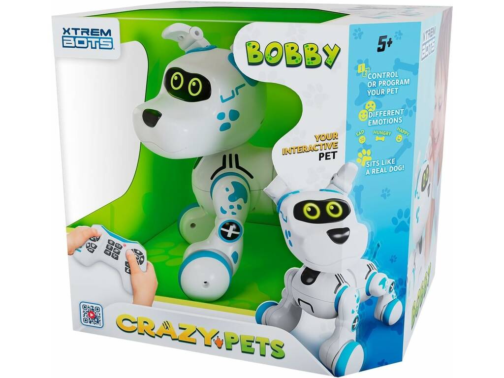 Xtrem Bots Cão Robot Telecomandado Bobby