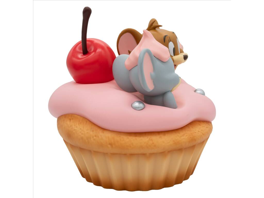 Tom y Jerry 85 Aniversario Big Sofvifigure Figura Sweet Cupcake de 12 cm