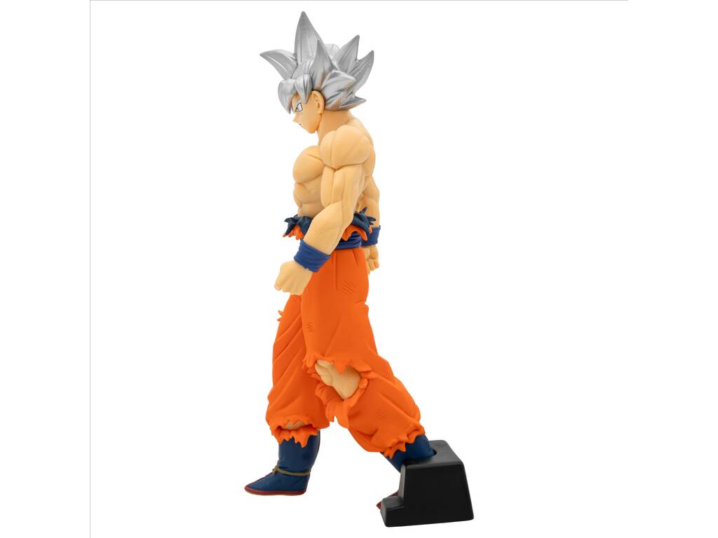 Dragon Ball Super Solid Edge Works Figura Son Goku Ultra Instinct de 20 cm