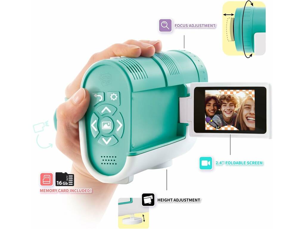 Video Creator Videocámara Proyector 3 en 1