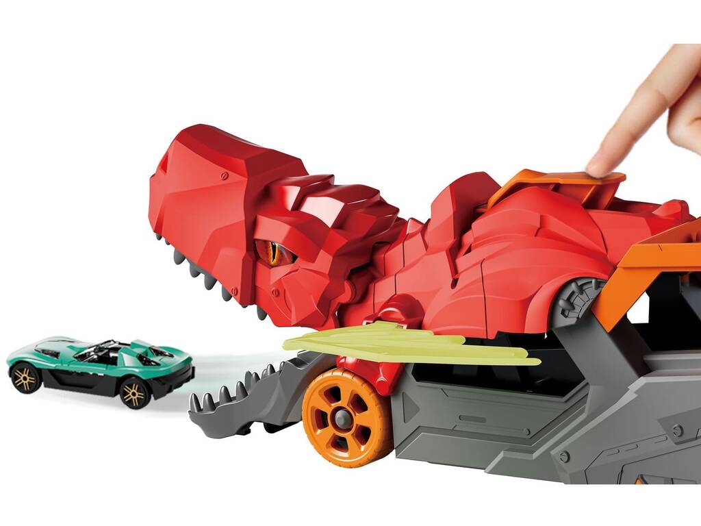 Dragon Shuttle Vehicle Rouge avec 2 voitures