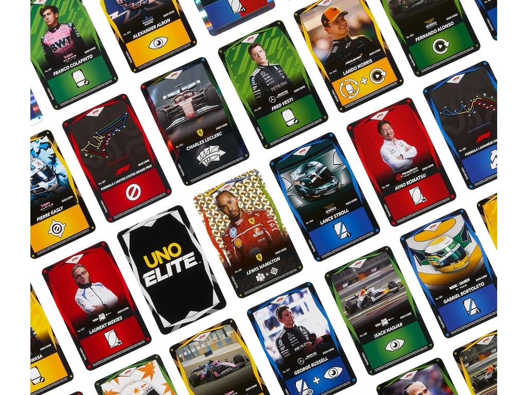UNO Elite Formula 1 Starter Set 2025 Édition Core
