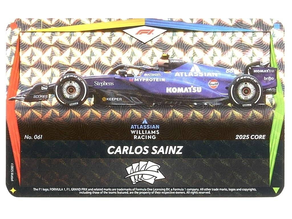 UNO Elite Formula 1 Pack de 3 pochettes 2025 Core Edition