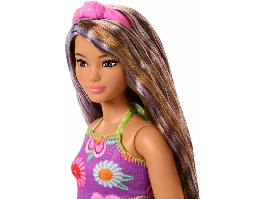 Barbie Fashionistas Poupée avec ensemble de fleurs