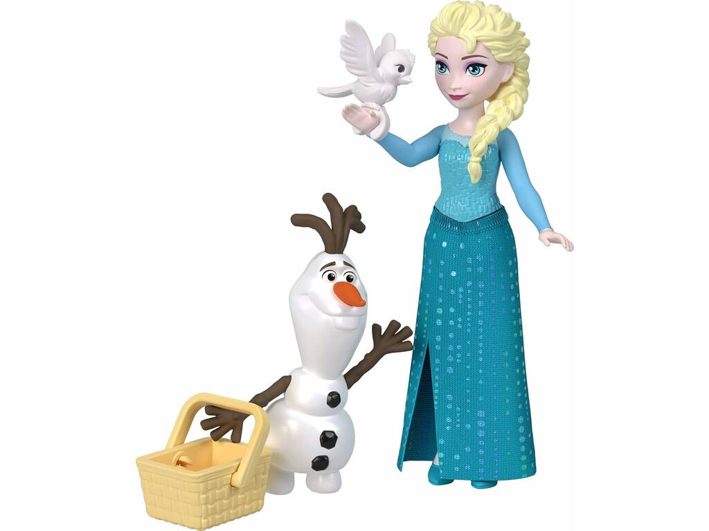 Disney Frozen Pack Conjunto de Personagens da Anna e Elsa