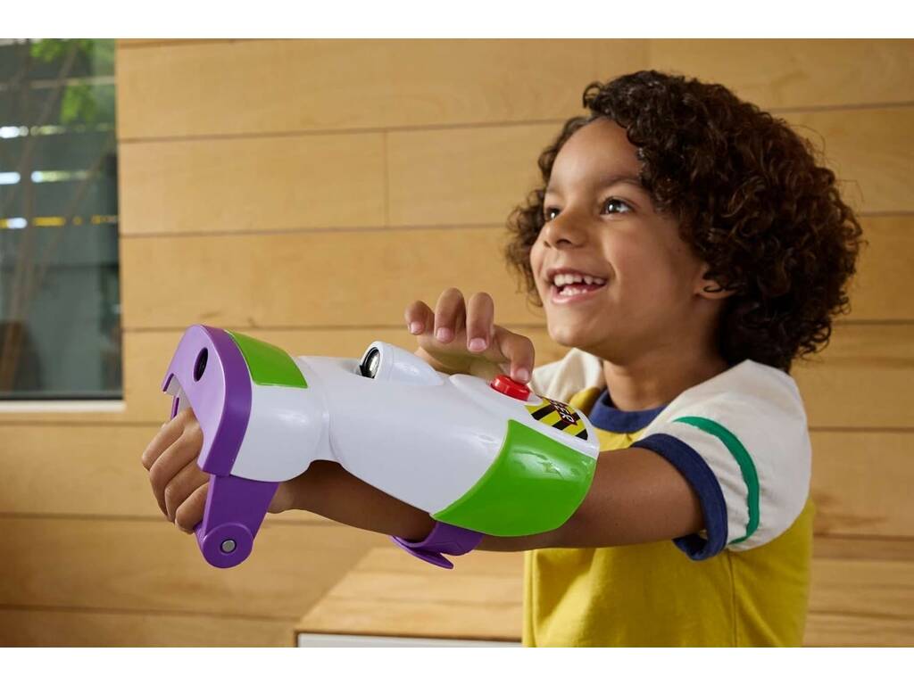 Toy Story 5 Guante Láser de Guardian Espacial de 22 cm con Luz, Sonido y Vibración