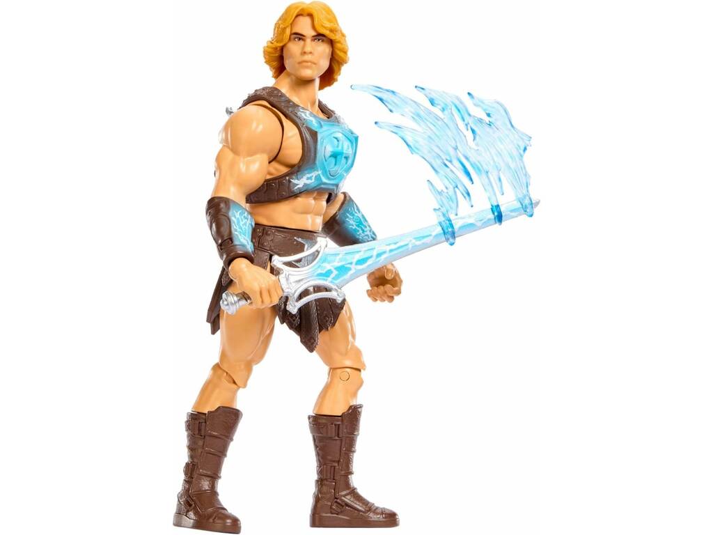 Masters Of The Universe Figura He-Man Tajos con la Espada del Poder de 15 cm