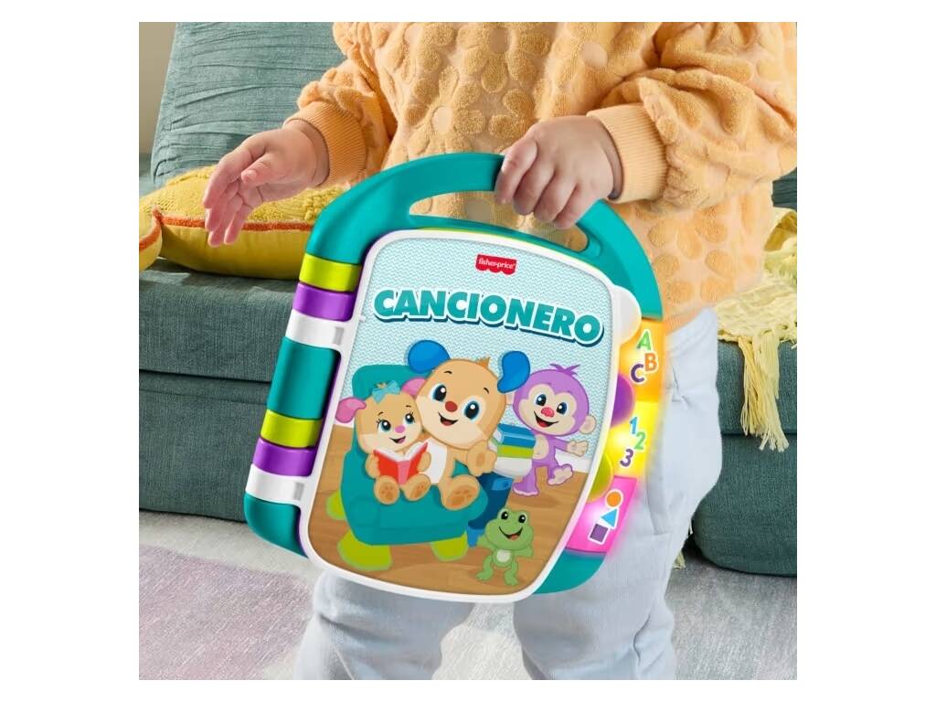 Fisher Price Ríe y Aprende Cancionero Libro Interactivo de Aprendizaje