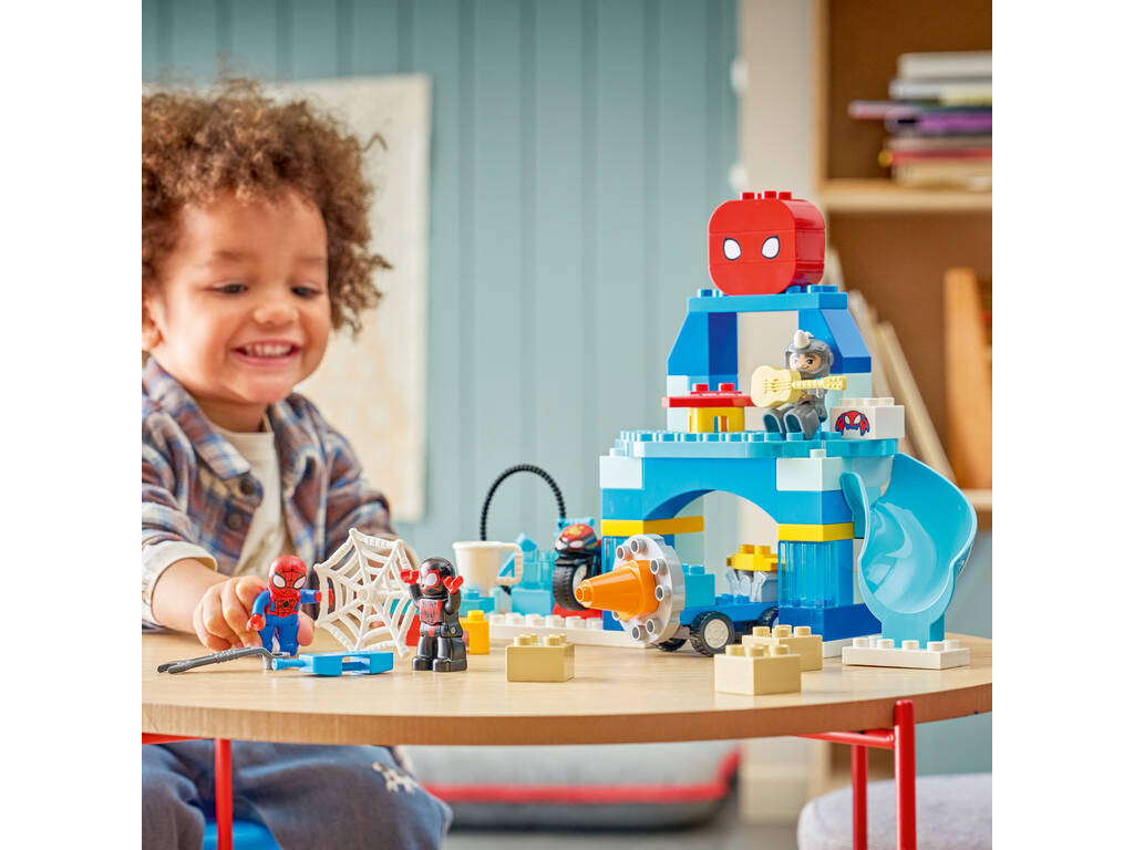Lego Duplo Marvel Aracnocuartel de Spidey y Su Superequipo