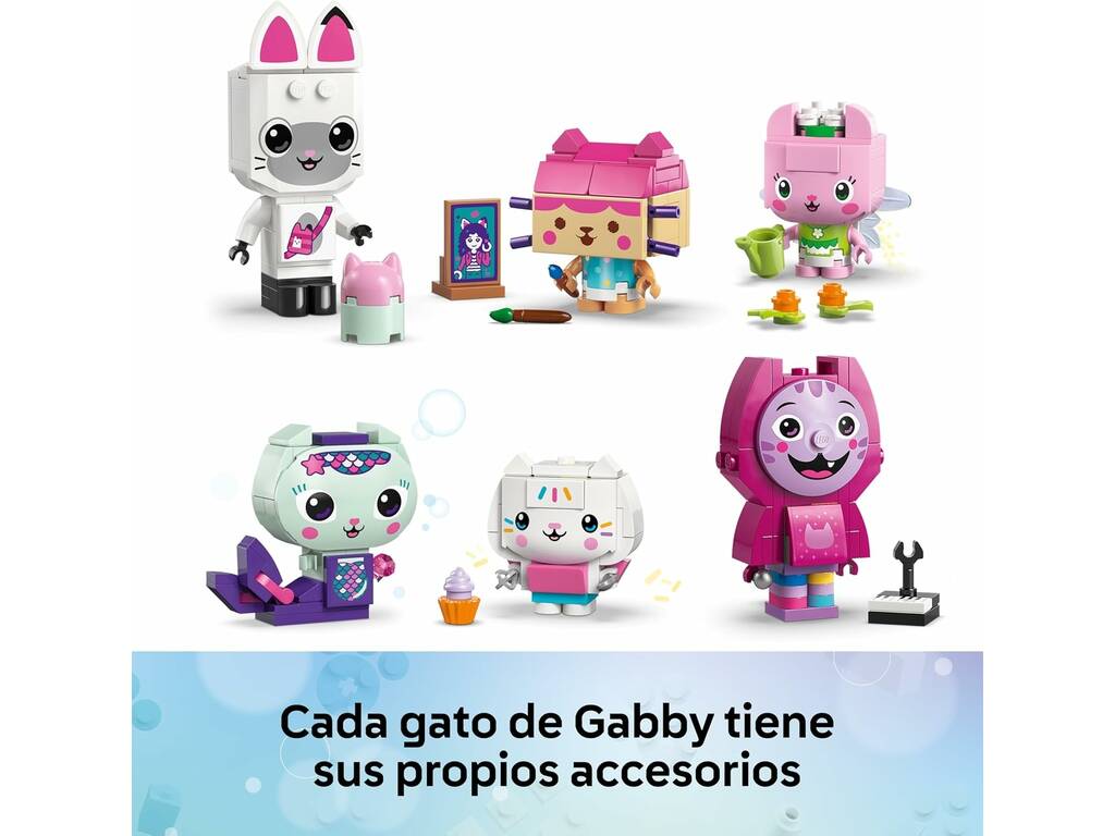 Lego La casa delle bambole di Gabby Amici felini da costruire di Gabby
