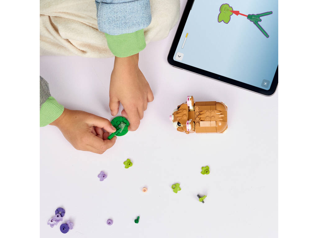 Lego Creator 3 en 1 Lindo Hámster con Flor