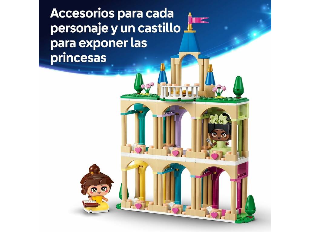 Lego Disney Mini Bella e Tiana con castello