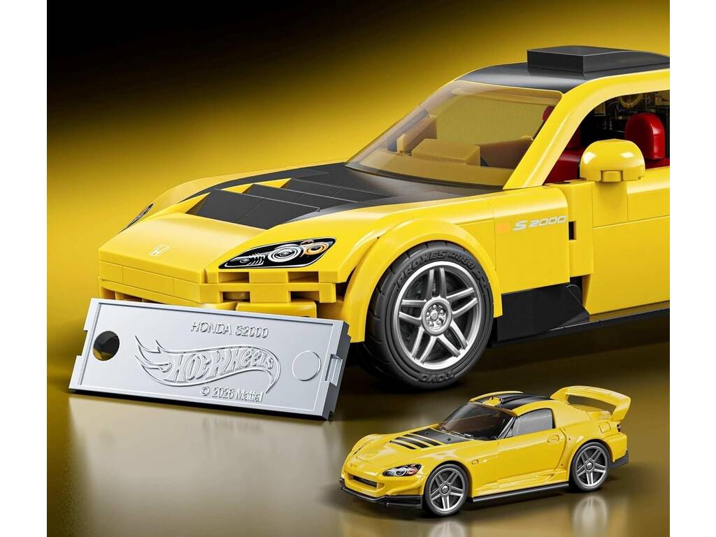 Hot Wheels Speed Series Mattel Brick Shop 07 Honda S2000 de 257 Peças