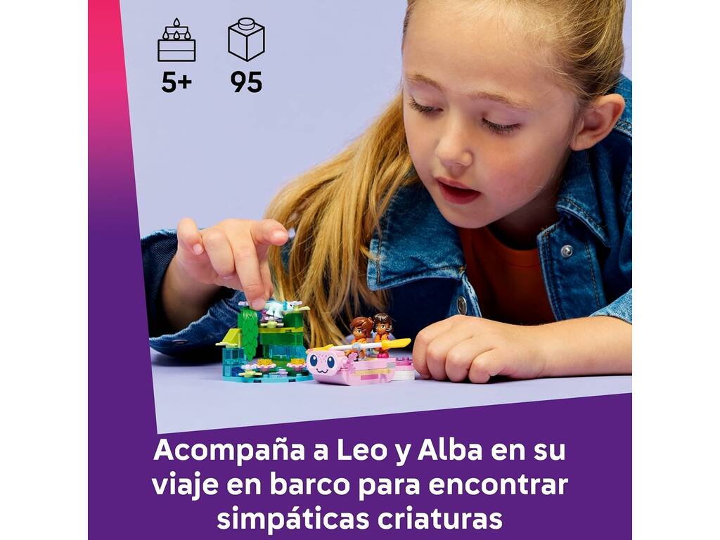 Lego Friends Avventure in barca Ajolote