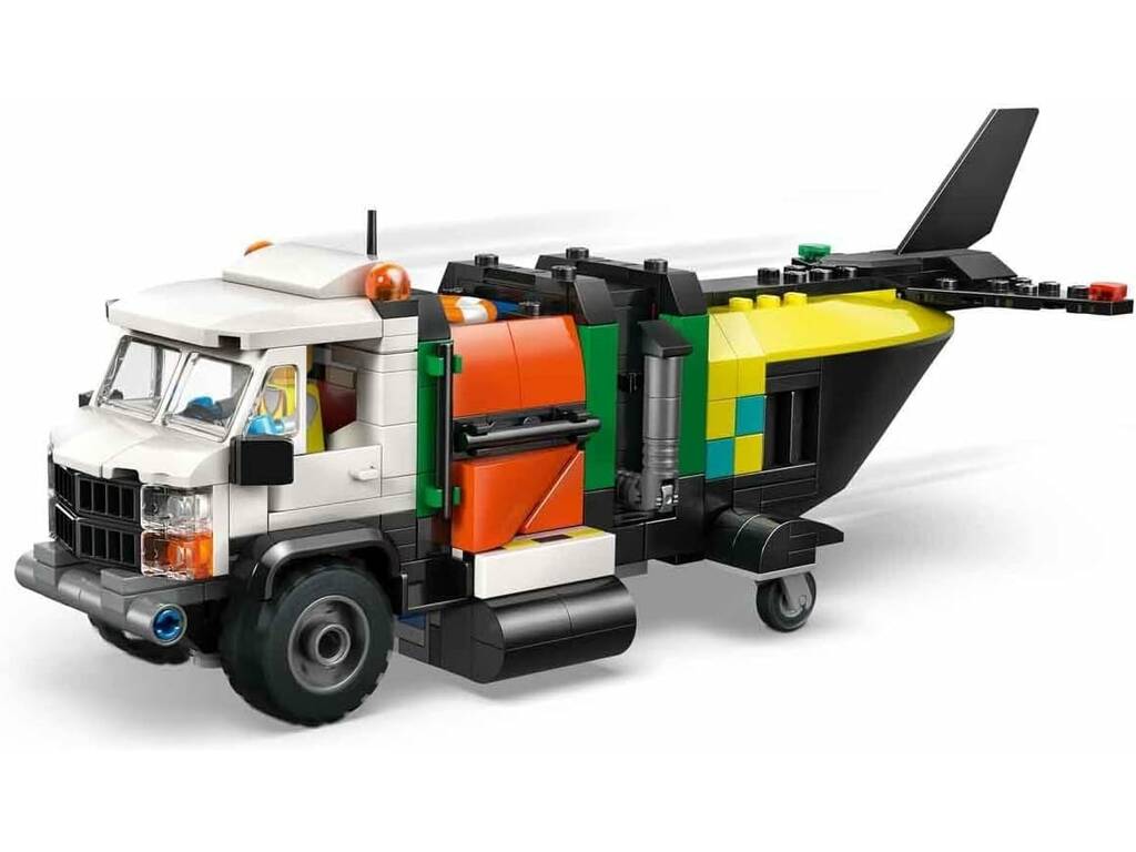 Lego City Remix: Aereo, camion tecnico e hovercraft