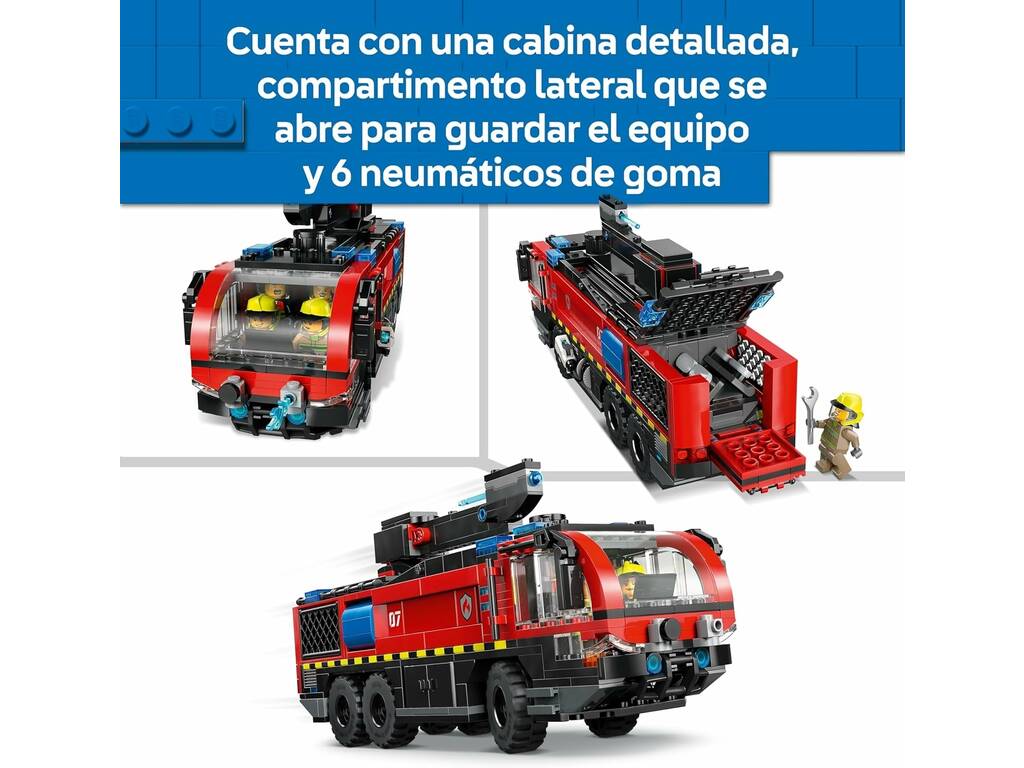 Lego City Camion dei pompieri aeroportuale