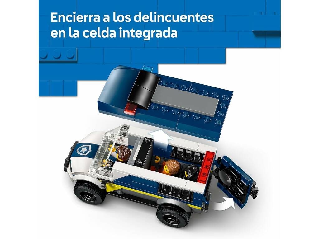 Lego City Furgone di Trasporto Penitenziario della Polizia