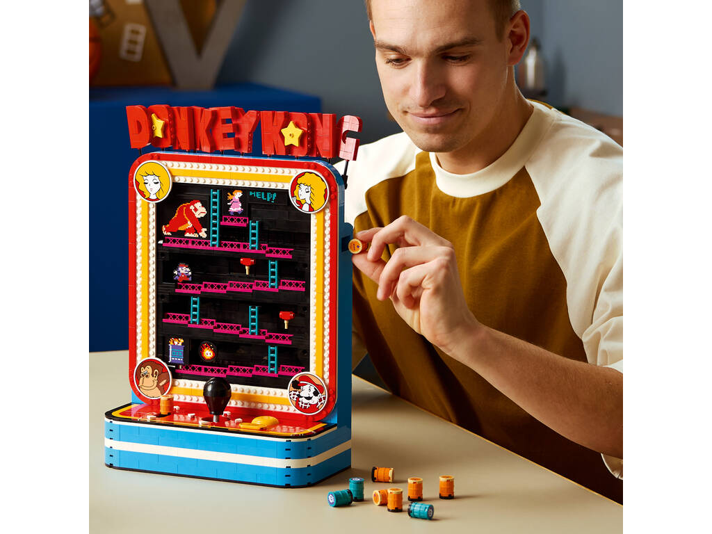 Lego Super Mario Máquina Recreativa de Donkey Kong