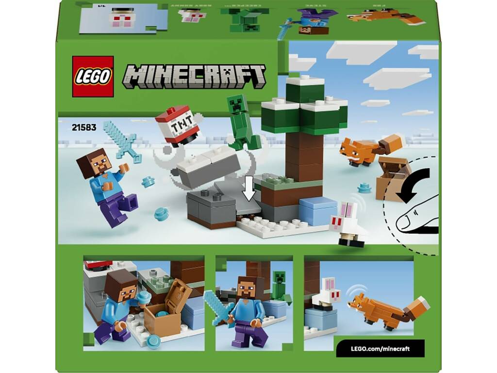 Lego Minecraft L'Avventura di Steve nella Taiga