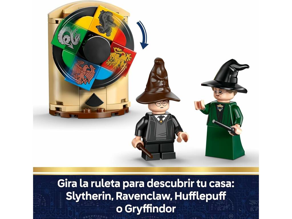 Lego Harry Potter Hogwarts Schloss: Zeremonie des Sprechenden Huts