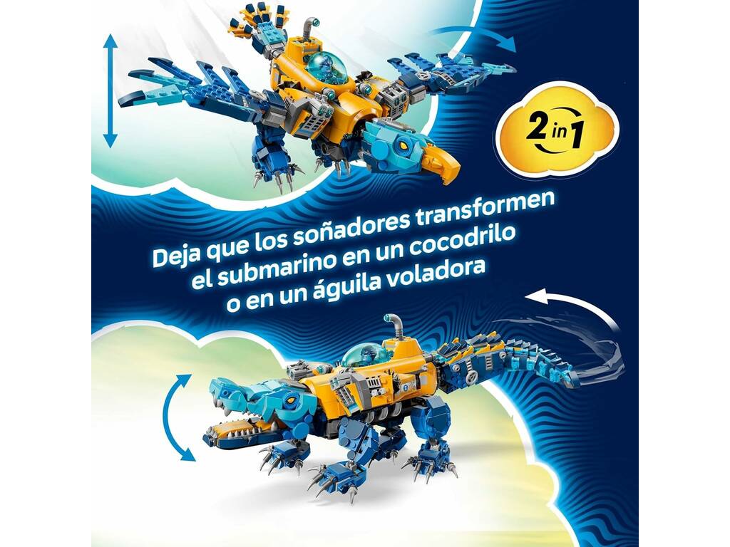 Lego Dreamzzz Sottomarino Coccodrillo