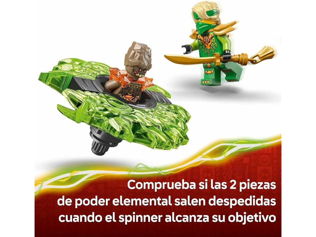 Lego Ninjago Lloyd contro Spinner del mostro della terra