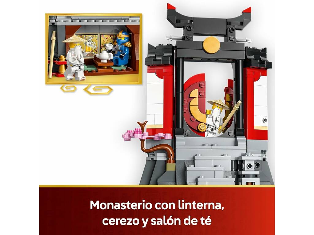 Lego Ninjago Esposizione dei personaggi ninja 15° anniversario