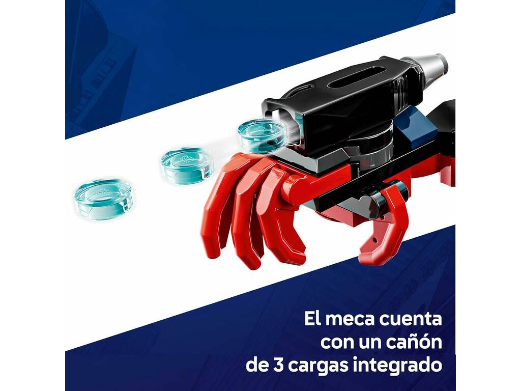 Lego Marvel Armatura Robotica di Miles Morales vs Spiderman 2099