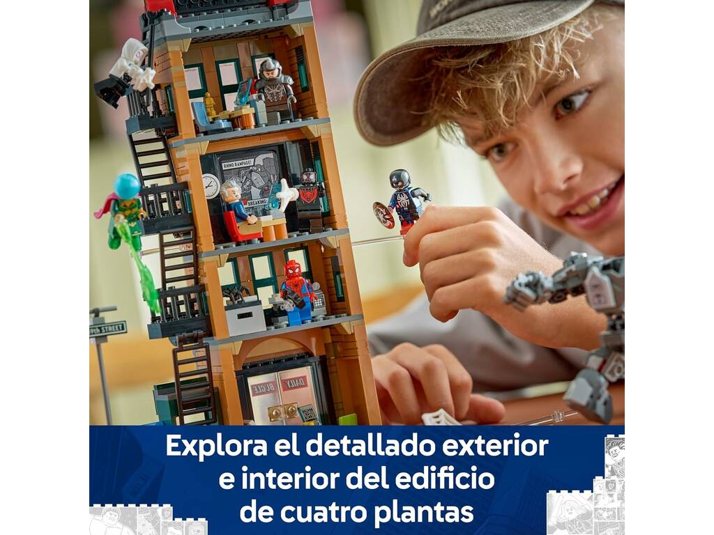 Lego Marvel Spiderman vs Mysterio: Il Daily Bugle