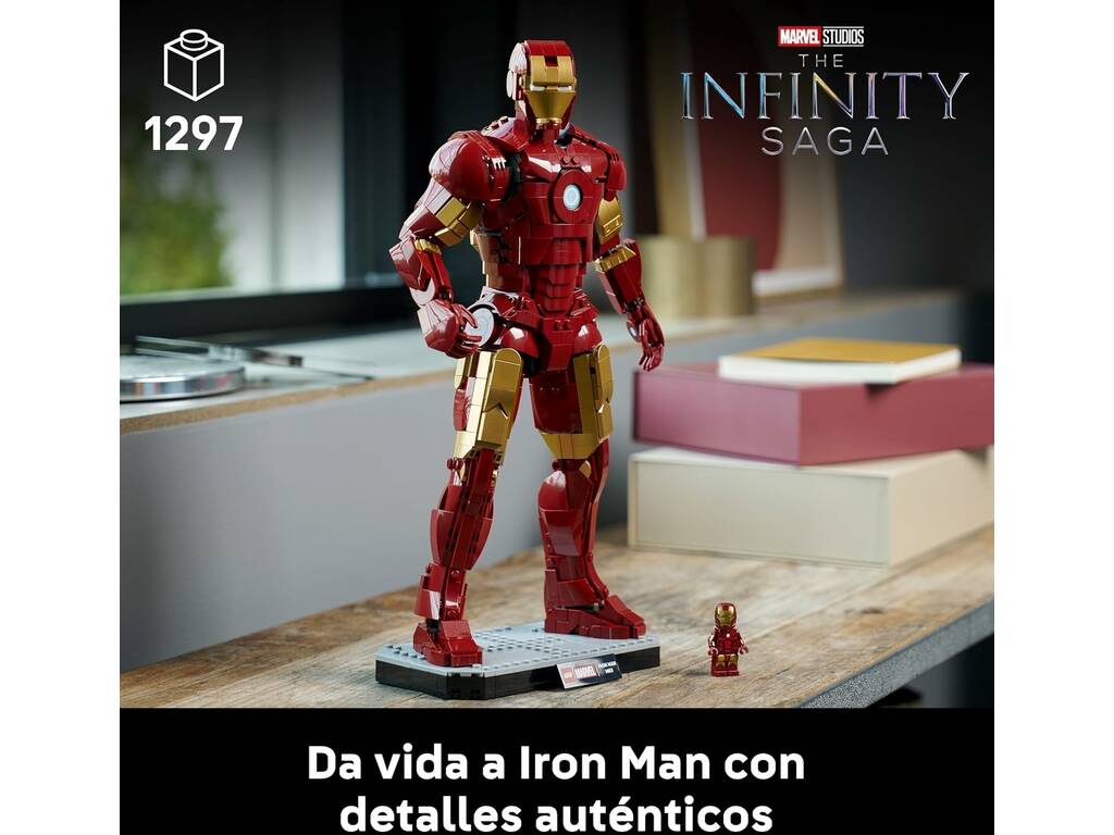 Lego Marvel Iron Man Mark 3: Edição para Coleccionadores