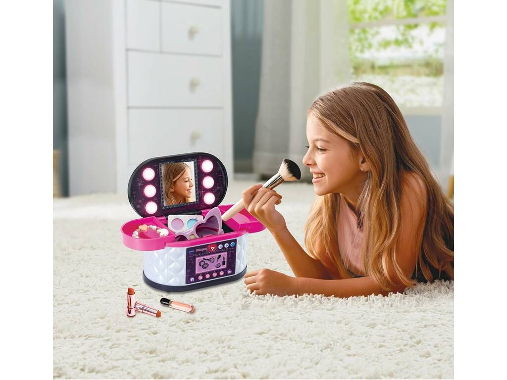 Kidisecrets Valigetta segreta per il trucco 10 in 1 Bianca