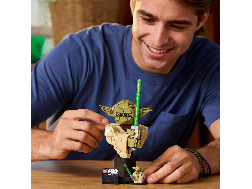 Lego Star Wars Busto de Yoda