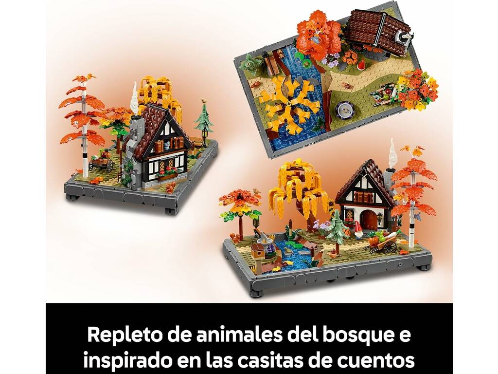 Lego Icons Giardino rurale autunnale