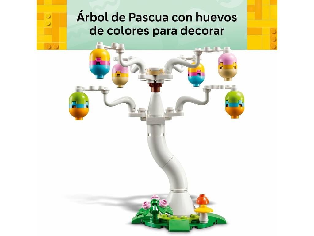 Lego Caccia alle uova di Pasqua del coniglio e del pulcino