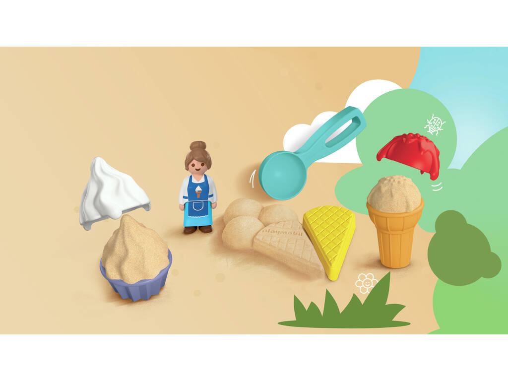 Playmobil Junior Sand Heladería